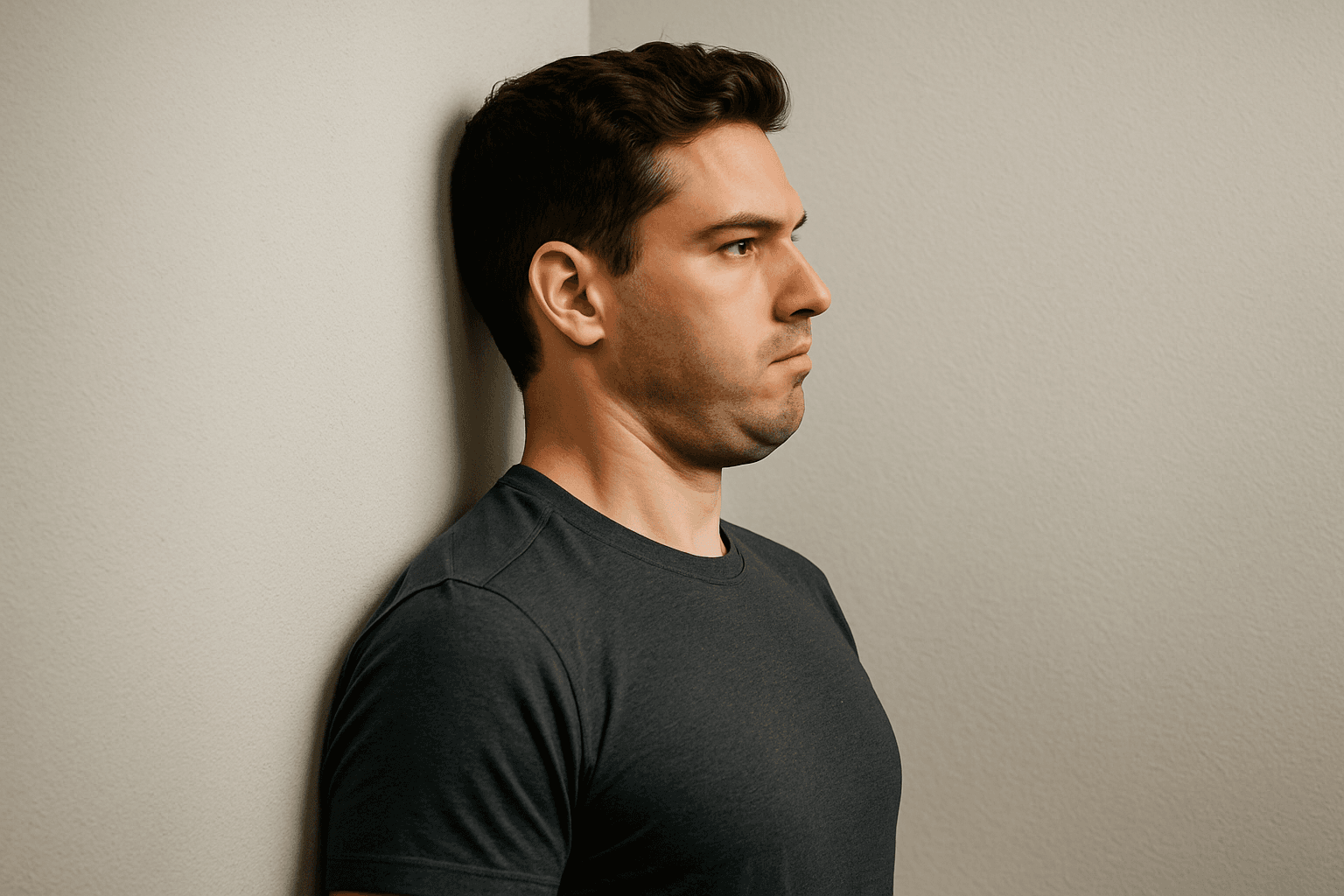 Illustration for The Chin Tuck Exercise: How to Do It, Why It Works, and Common Mistakes