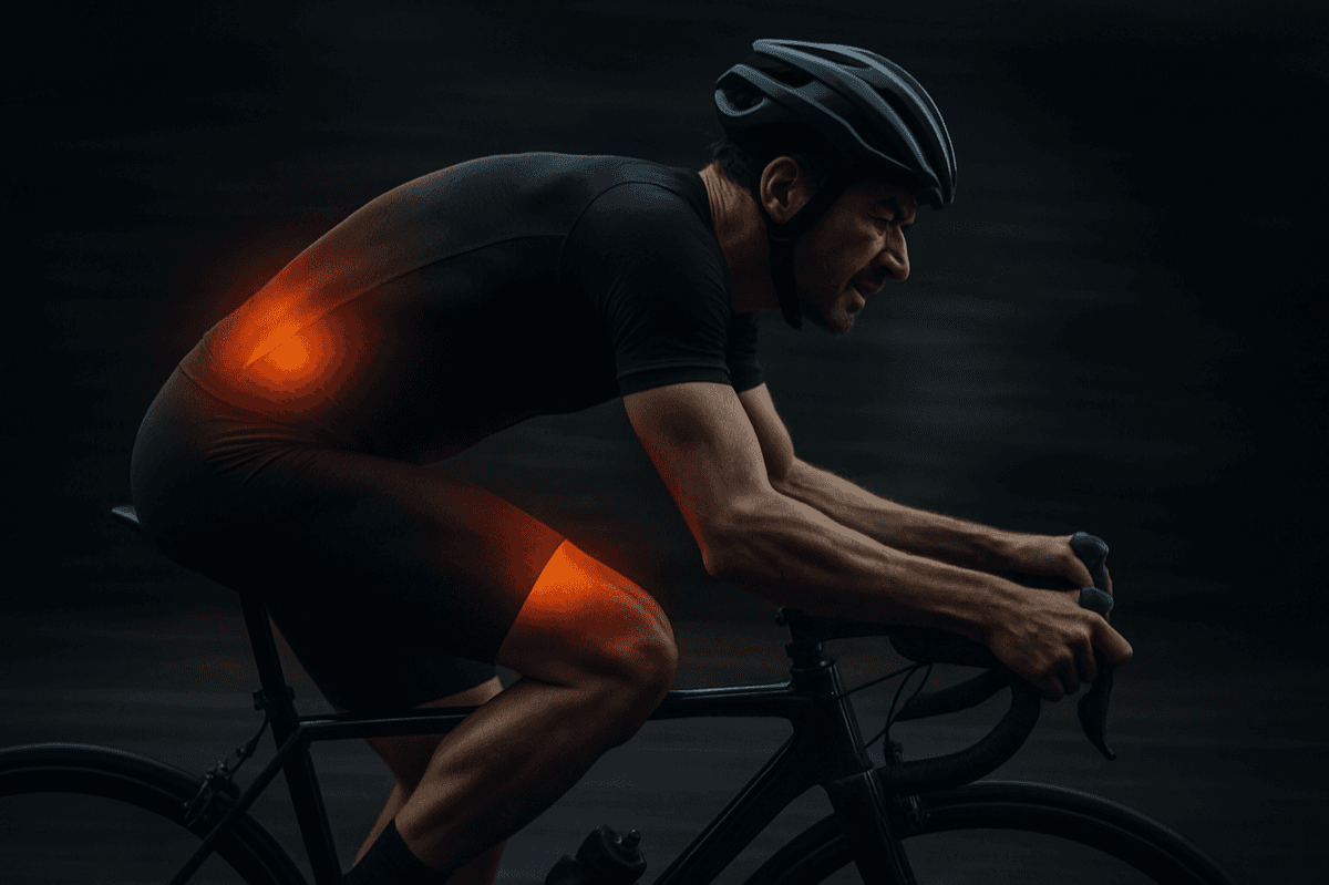 Illustration for Why Your Lower Back Hurts After Cycling (It's Not the Miles, It's the Position)