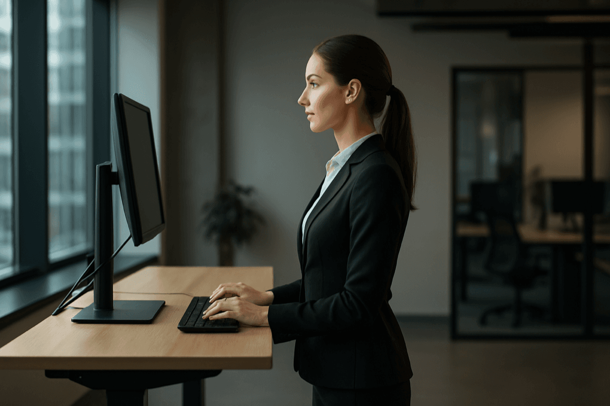 Illustration for The Desk Worker's Complete Posture Fix (It's Not About Your Chair)