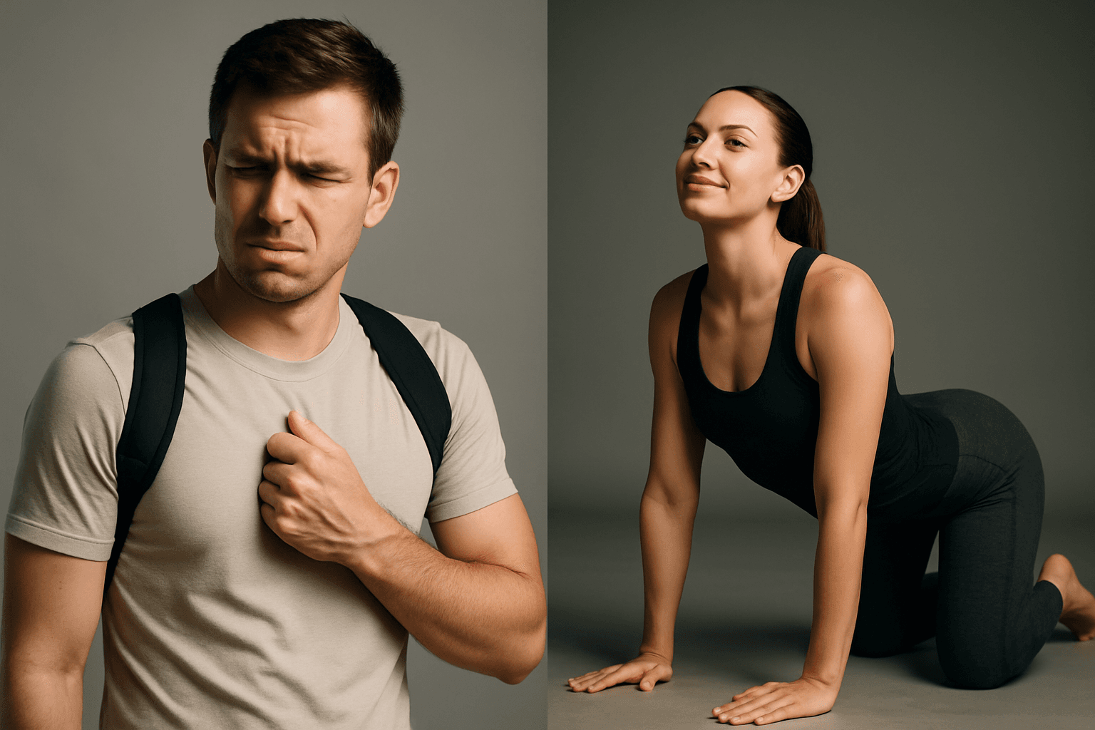 Posture brace versus corrective exercise