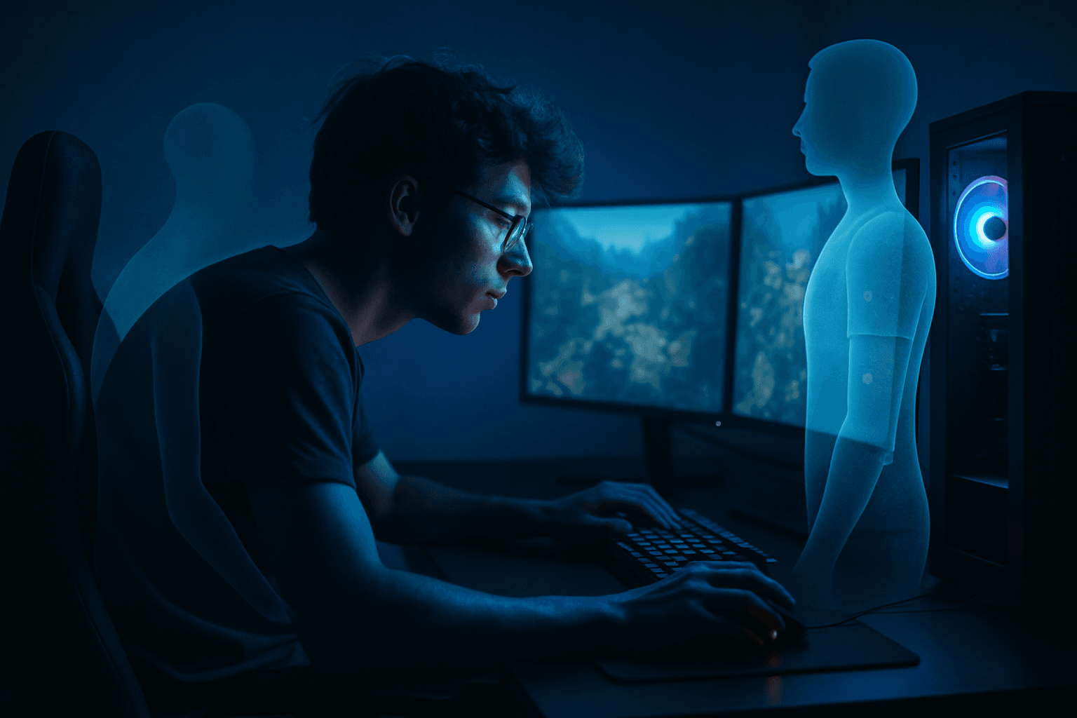 Illustration for Posture for Gamers: Why Long Sessions Destroy Your Body and How to Fix It