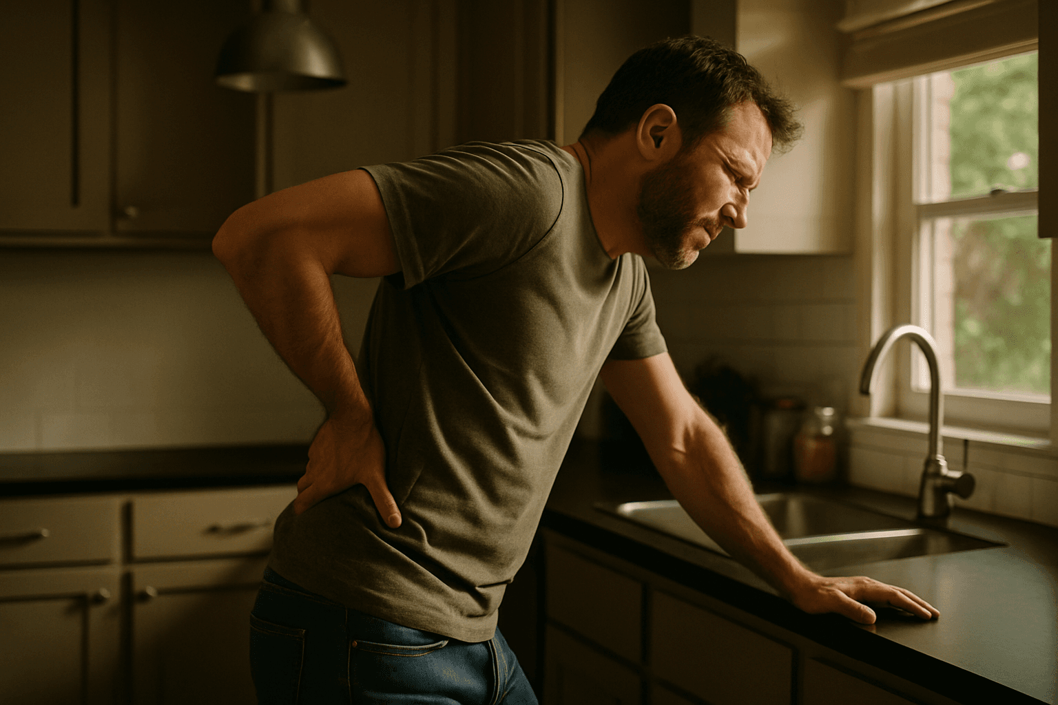 Illustration for Why Your Lower Back Hurts When You Stand Too Long