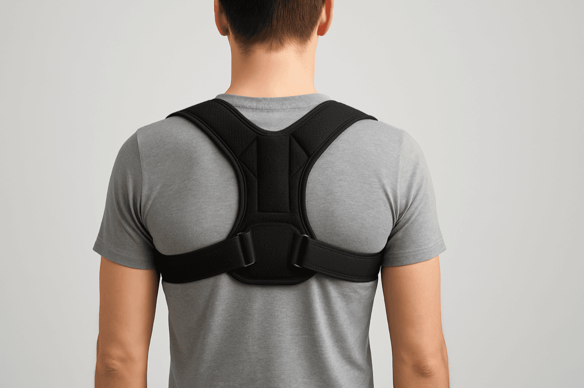 Illustration for Do Posture Correctors Actually Work? What the Evidence Says