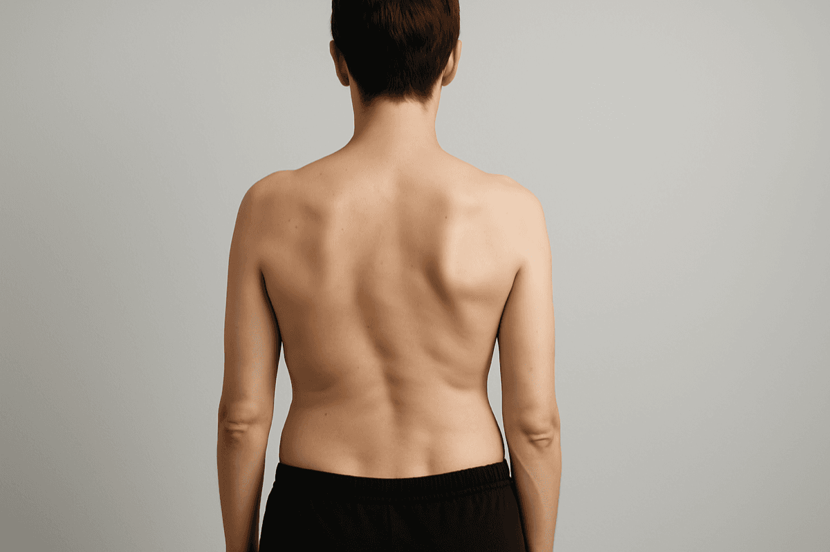 Illustration for Mild Scoliosis Without Surgery: What Postural Correction Can and Cannot Do