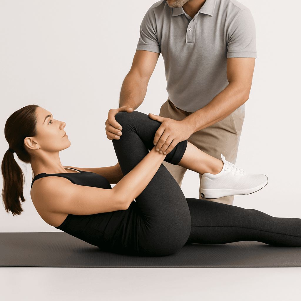 Supine Hip Flexor Release
