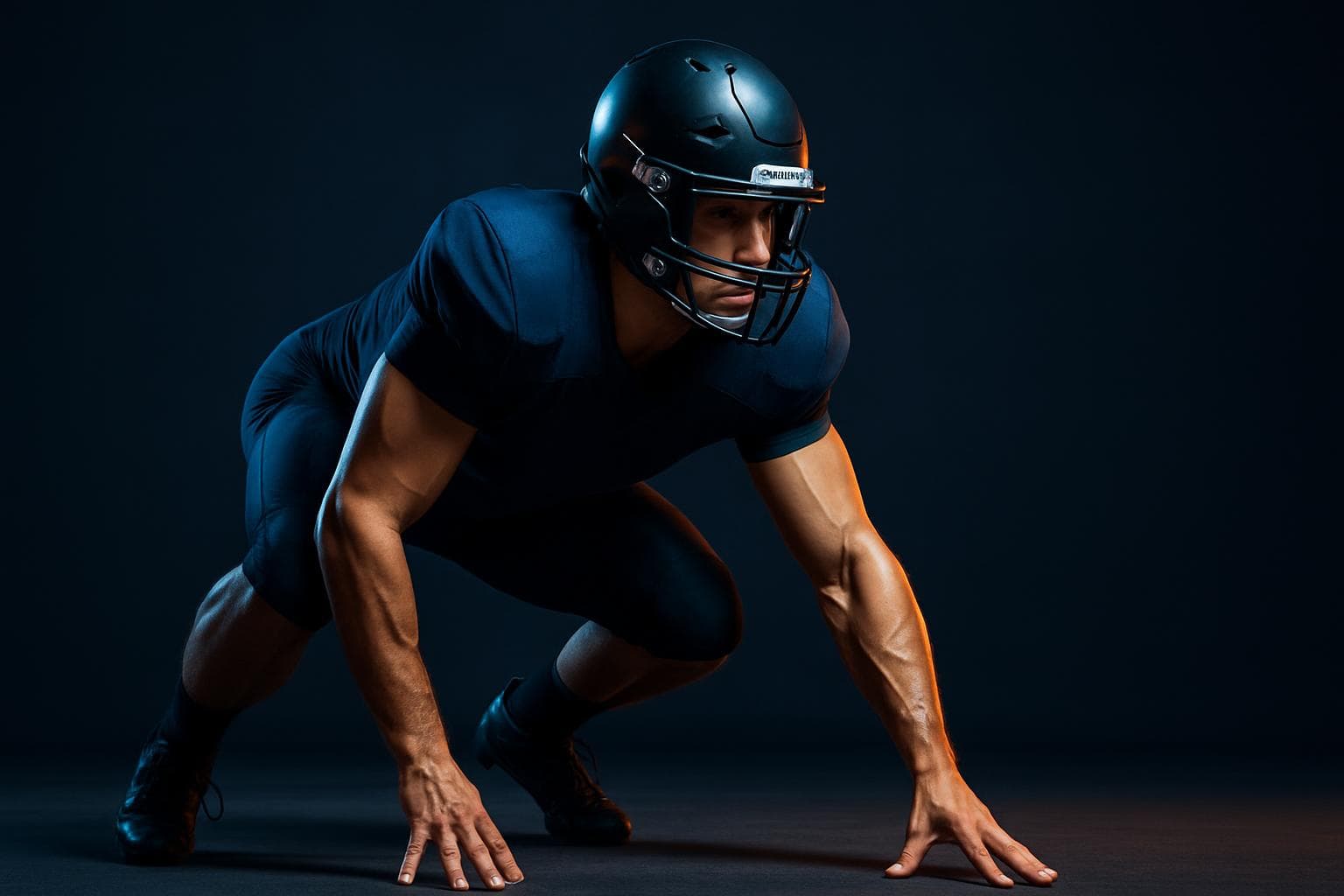 Football Player's Posture Fix